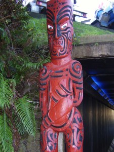 Maori Skulpturen
